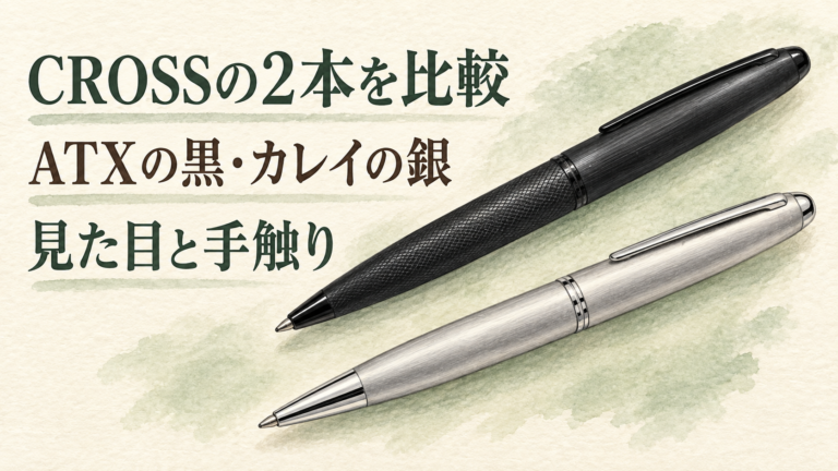 CROSSの2本の外観比較イメージ
