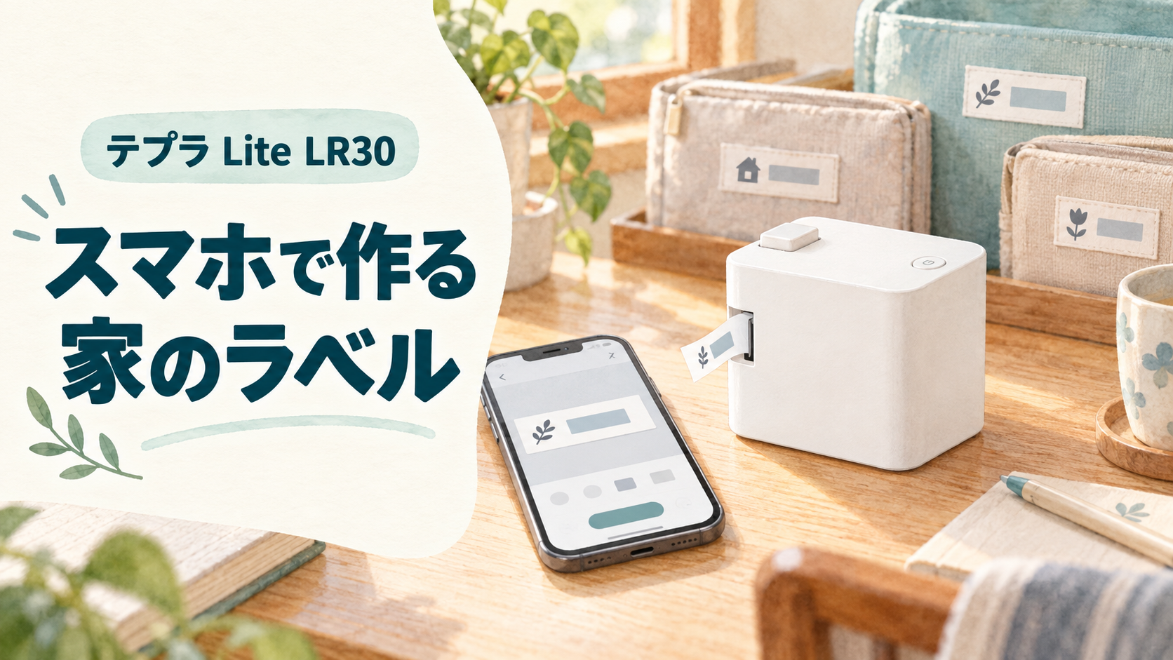 キングジム テプラ Lite LR30 ホワイトのアイキャッチ